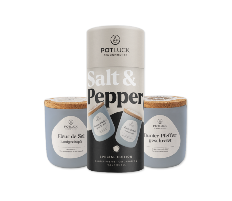 2er Geschenkeset Salt & Pepper