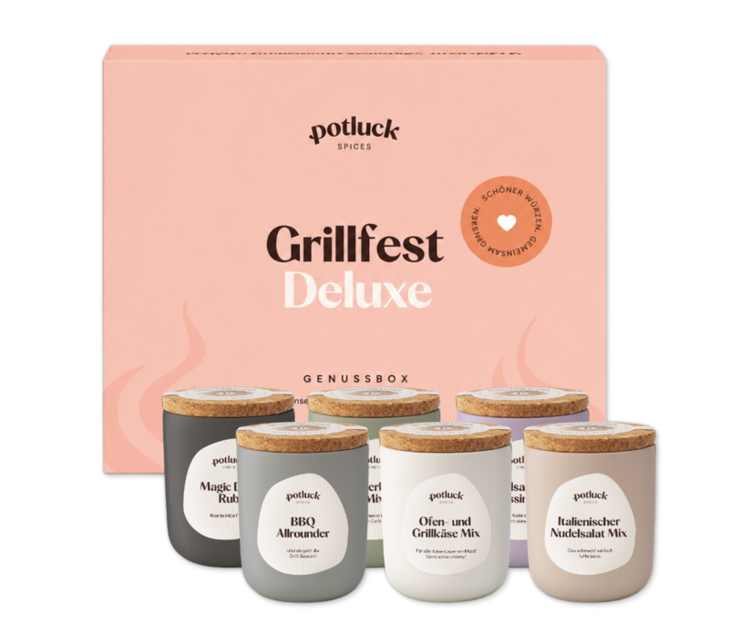 6er Geschenkset Grillfest Deluxe
