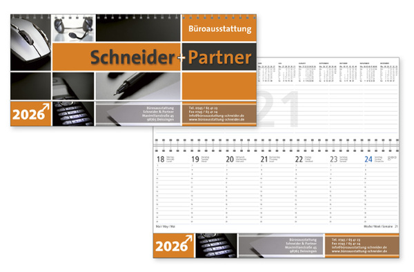 Tischkalender XL