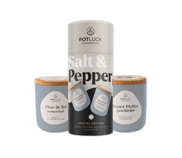 2er Geschenkeset Salt & Pepper