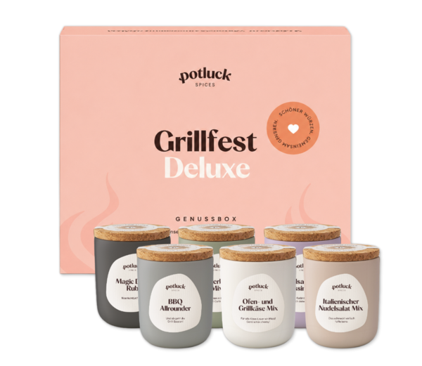 6er Geschenkset Grillfest Deluxe