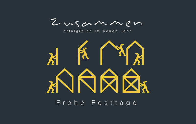 Haus vom Nikolaus Außergewöhnliche Weihnachtskarten für