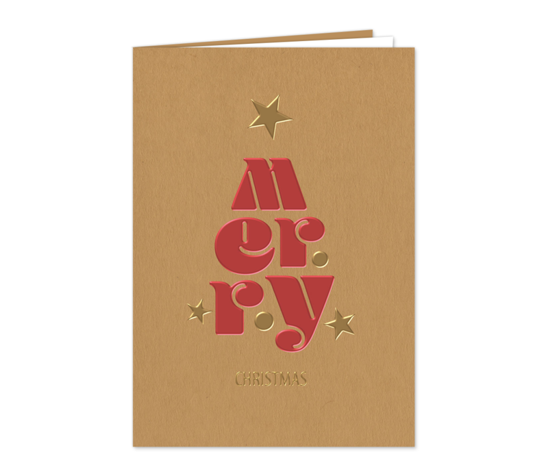 Merry Christmas in Bold