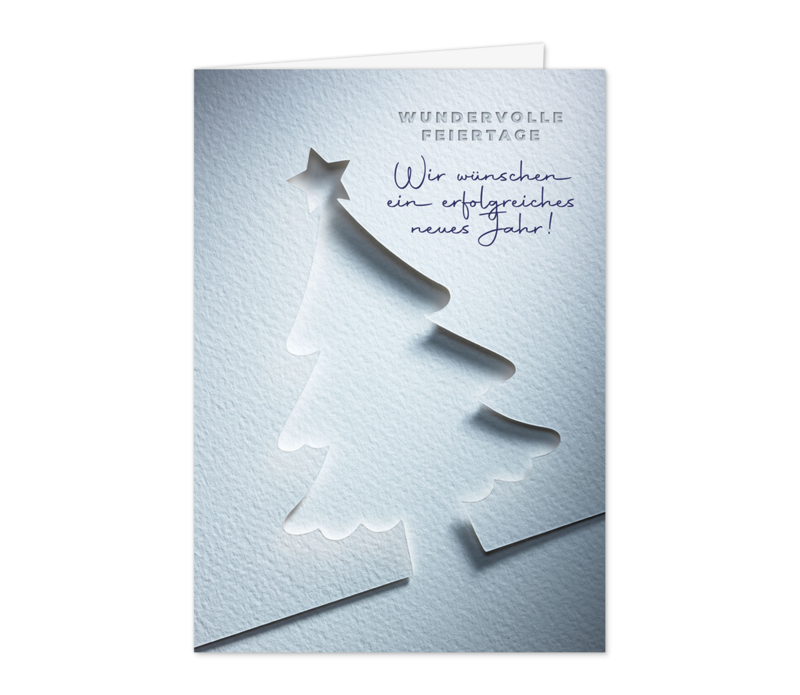 Weißer Papierbaum