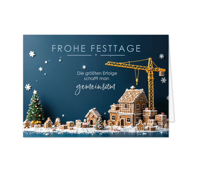 Lebkuchen Baustelle