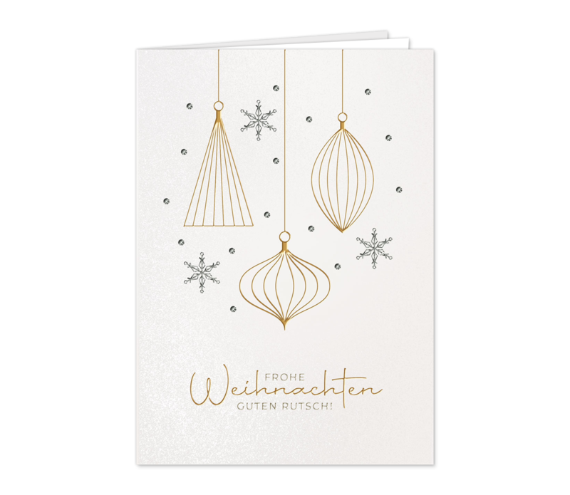 Eleganter Weihnachtsschmuck