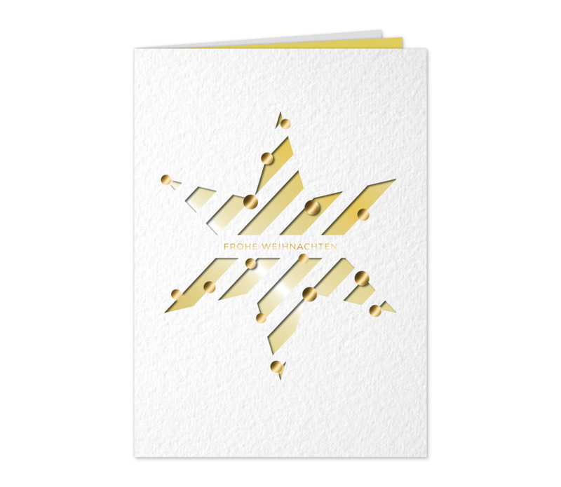 Stern mit Durchblick - GOLD