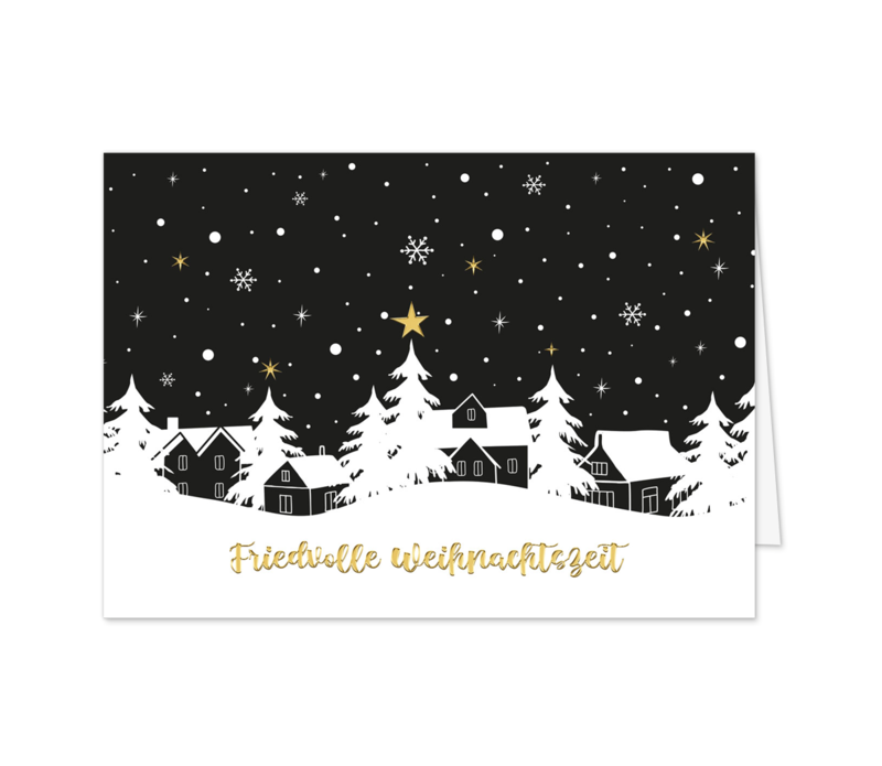 Schneeidylle