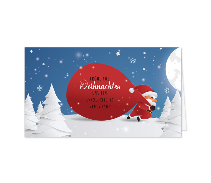 Weihnachtsmann im Dienst