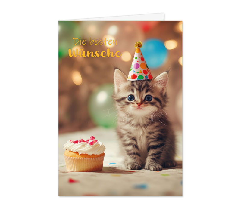Kleine Partykatze