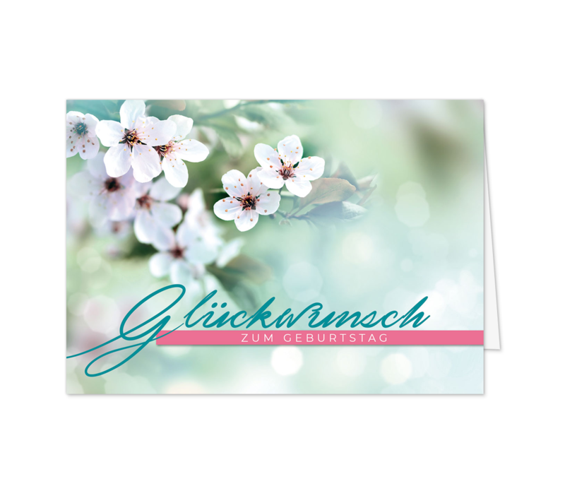 Romantische Apfelblüten