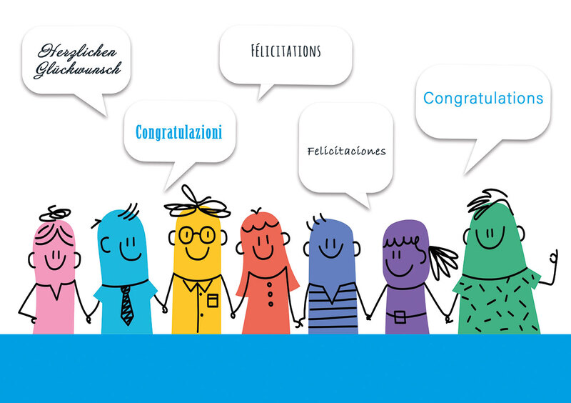 Internationale Teamwünsche