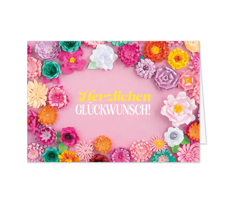 Handgemachte Papierblumen