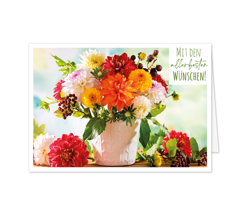 Stilleben mit Dahlien