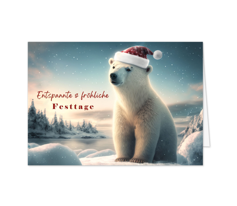 Flauschiger Weihnachtsbote