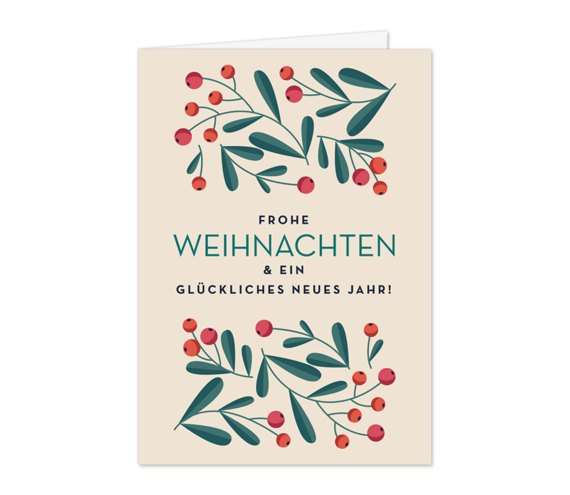 Winterliche Beeren