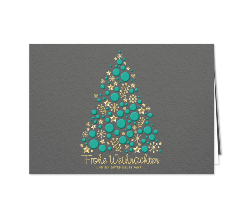 Geschmückter Christbaum