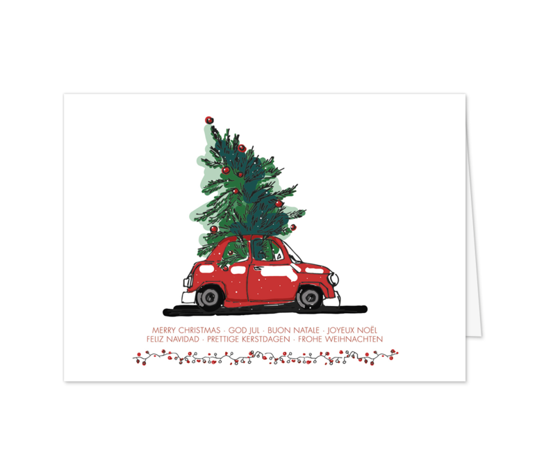 Karte: Christbaumtransporter