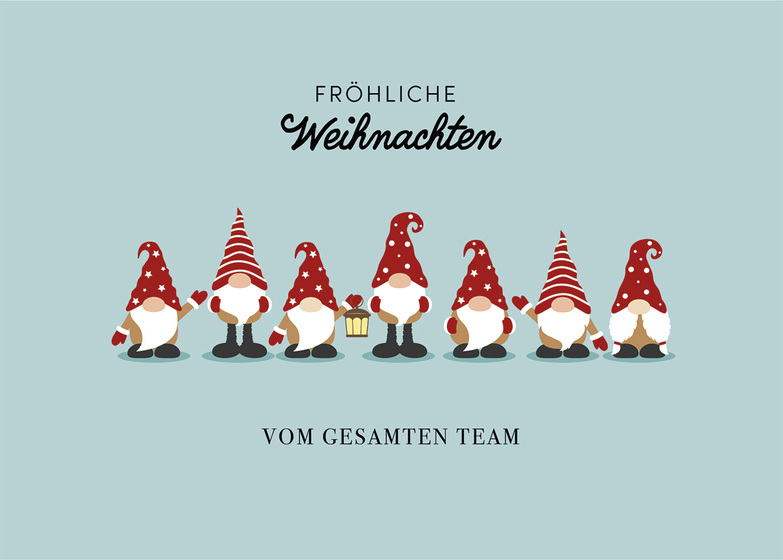 Grußkarte: Zwergenaufstand
