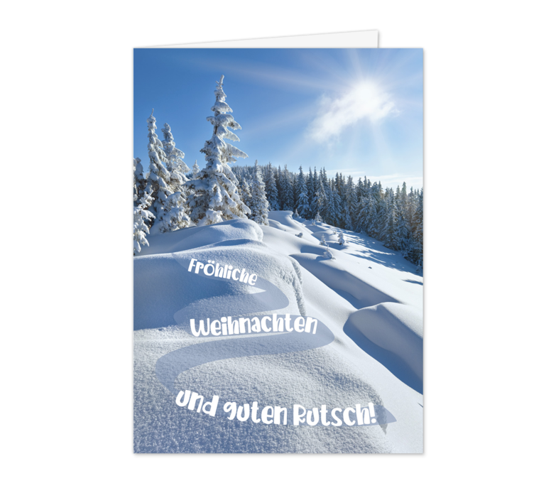 Karte: Tiefschnee Abfahrt