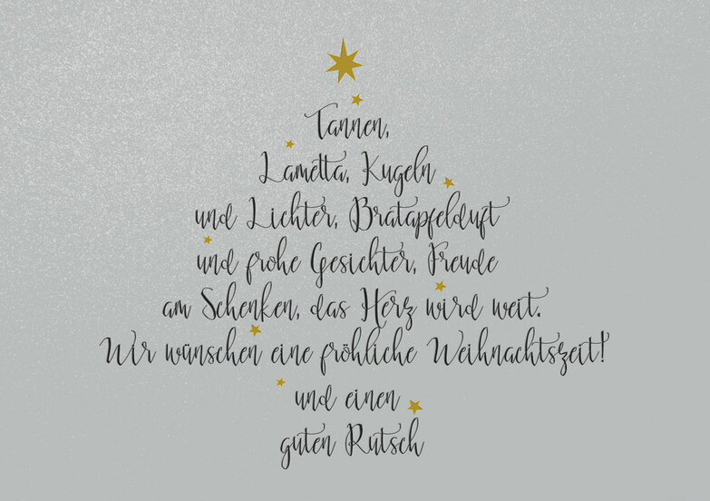Grußkarte: Bratapfelgedicht