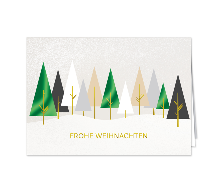Karte: Viele spitze Bäume