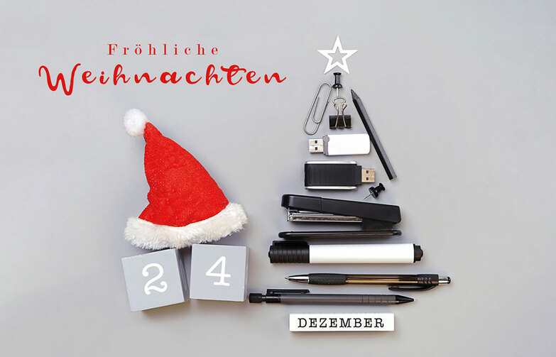 Weihnachtskarte: Stichtag