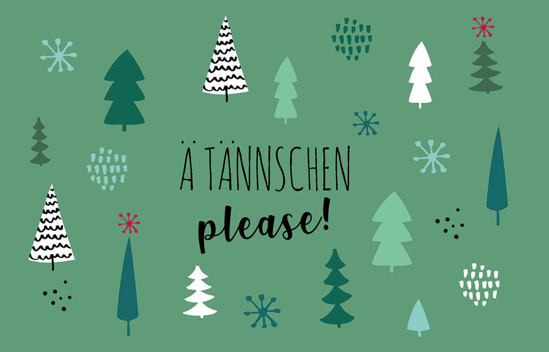 Weihnachtskarte: Wie bitte?