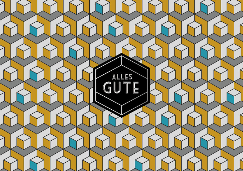 Grußkarte: Geometric