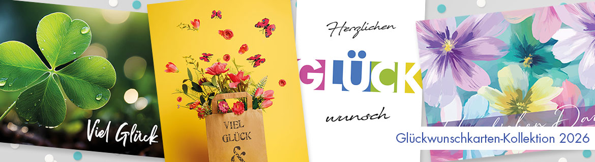 Glückwunschkarten-Kollektion 2026
