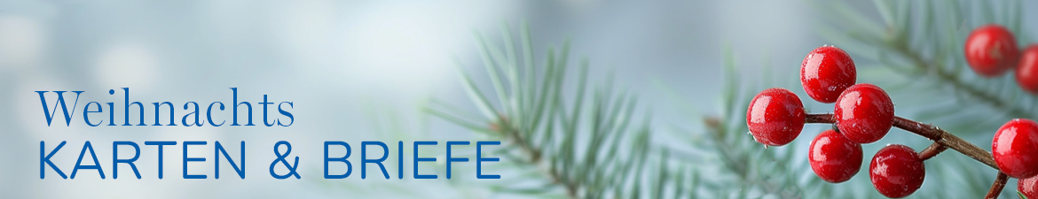 Weihnachtskarten und -briefe