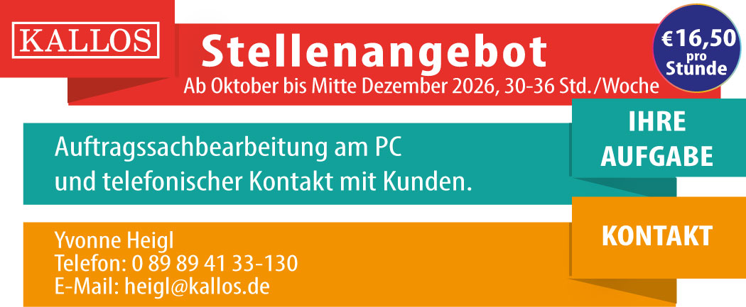 Stellenangebot zur Weihnachtssaison