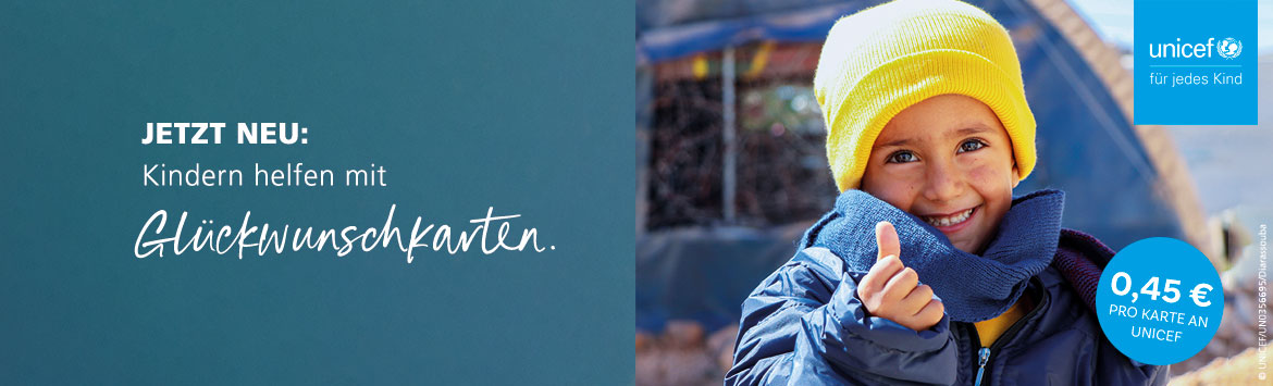 UNICEF Glückwunschkarten